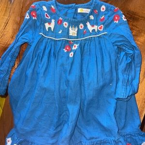 Mini Boden unicorn castle dress